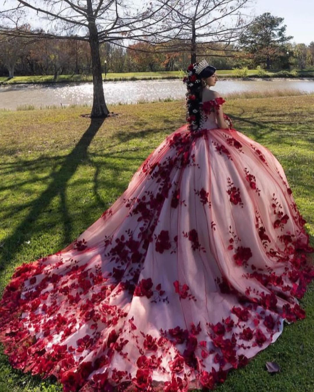 Los 8 mejores vestidos de quinceañera de invierno que te dejarán boqui –  MyChicDress, image size:1080x1350