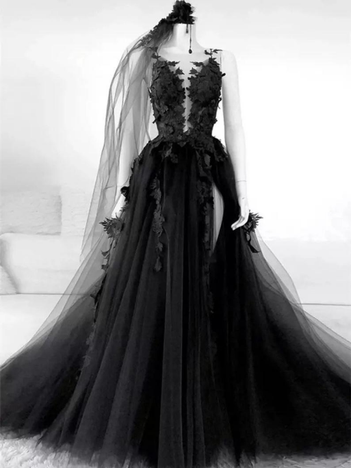 6 Vintage Black Wedding Dresses Trend you cannot miss it !