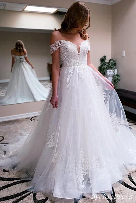 What is the Spotlight on A Line Wedding Dress?