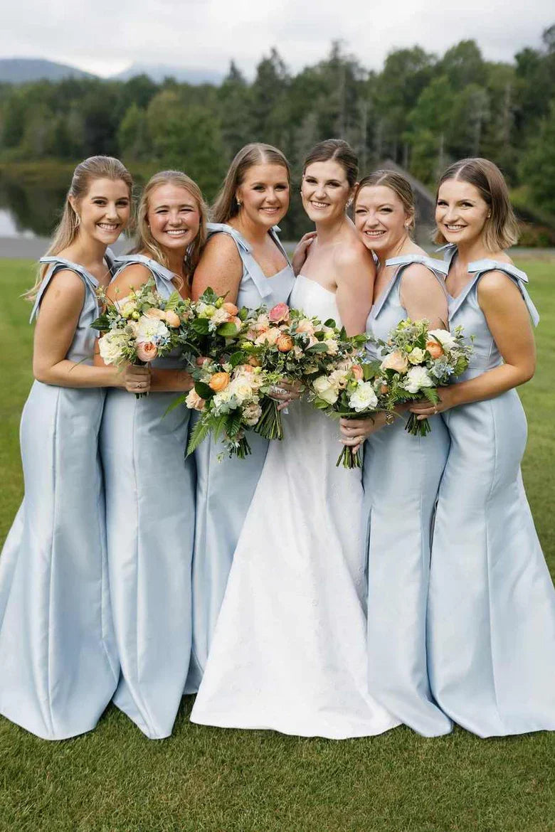 Choosing The Perfect Bridesmaid Dresses For Your Wedding : Satin or Chiffon?