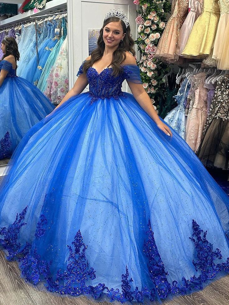 Royal Blue Quinceanera Dresses