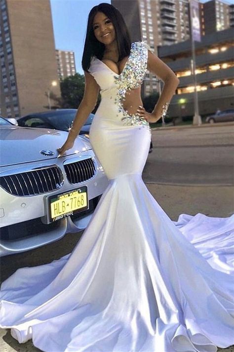 White Prom Dresses 2025 - MyChicDress