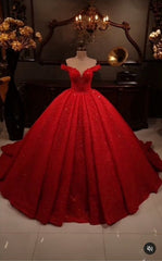 Hot Appliques Ball Gown 2025 Dark Green Wedding Dress Sequin Quinceanera Dress MyChicDress