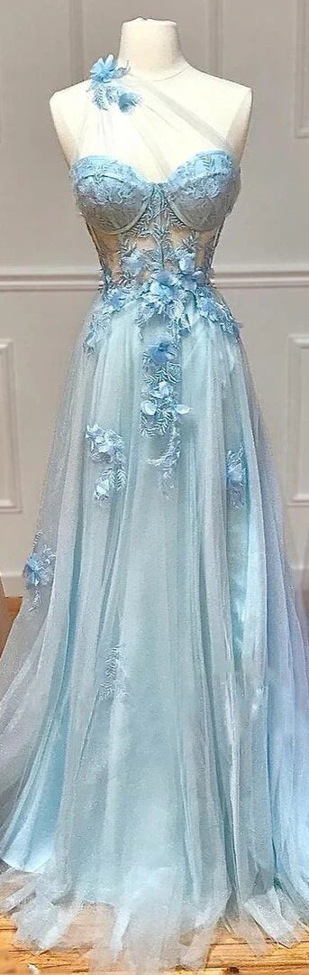 2025 Vestido de fiesta largo de un hombro negro Vestido formal con abertura