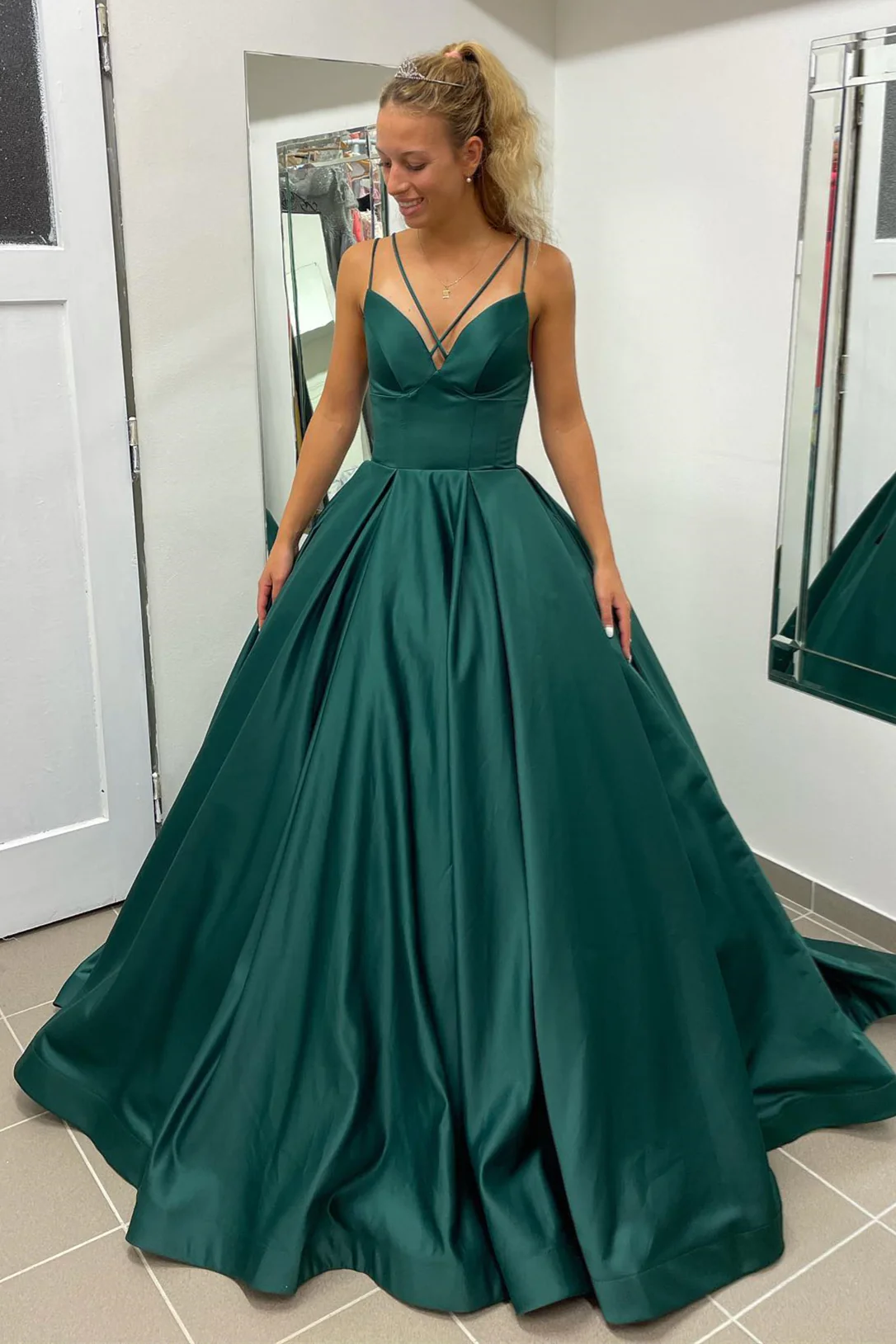 Vestido Midi Showpo Coming For You Transparente Verde