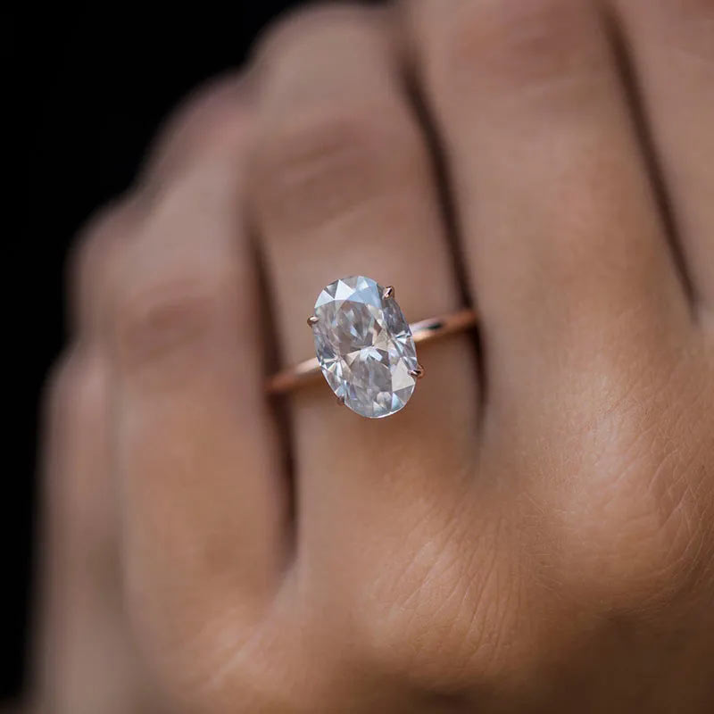 Affordable Engagement Ring rose gold