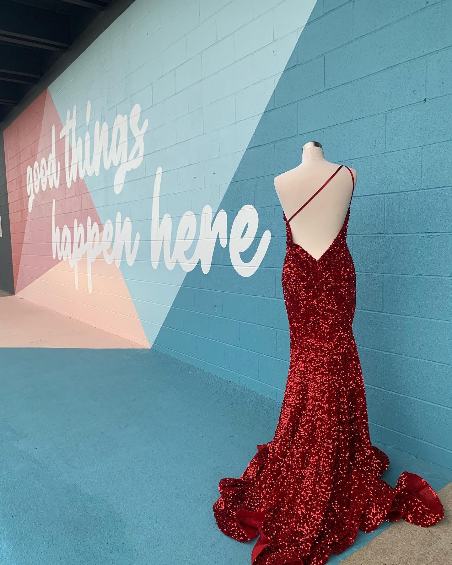 Vestido de fiesta largo con lentejuelas, azul real, vestidos formales, un hombro