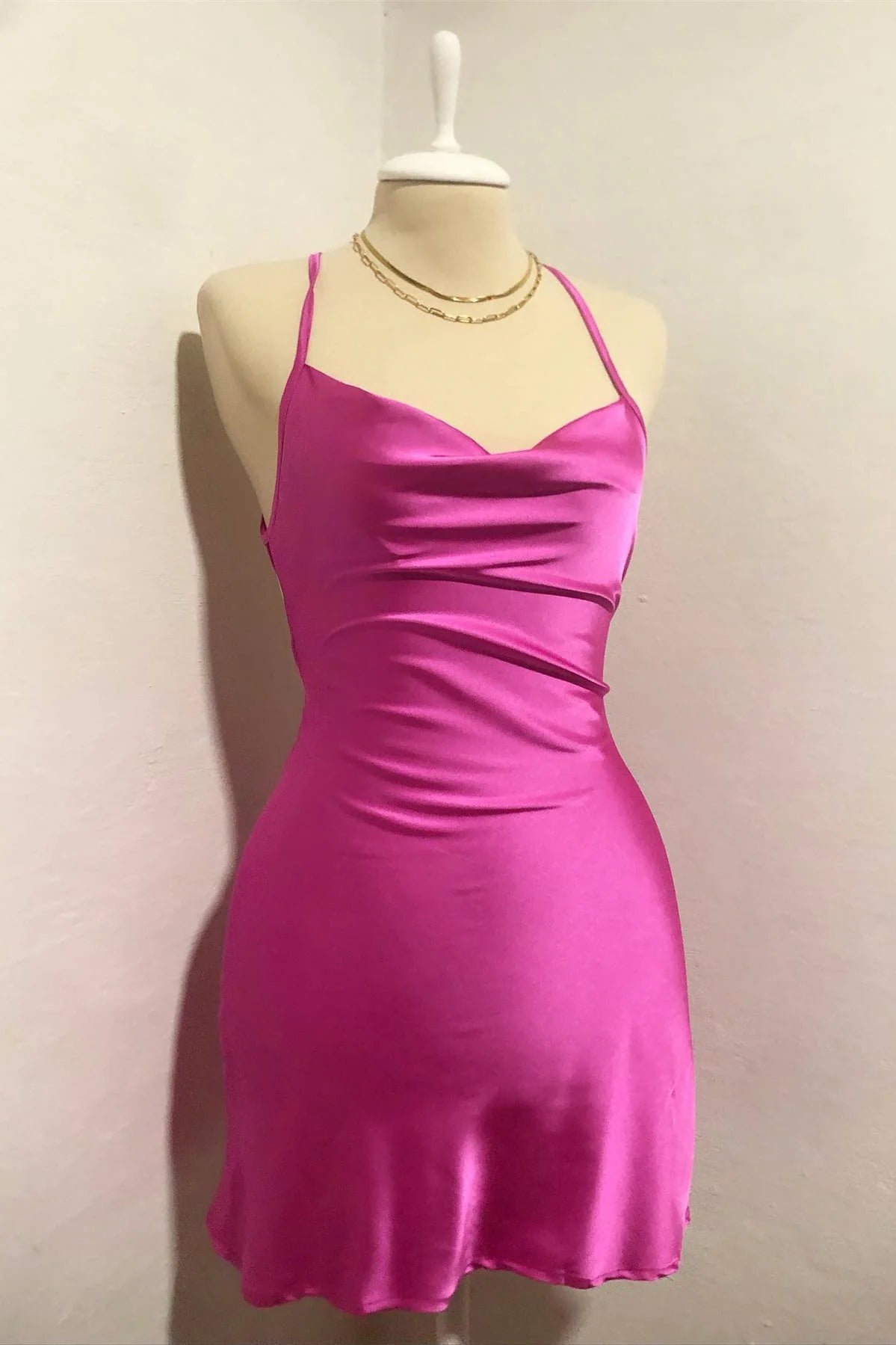 Tighted Red Homecoming Dress Ruched Mermaid Spaghetti Strap