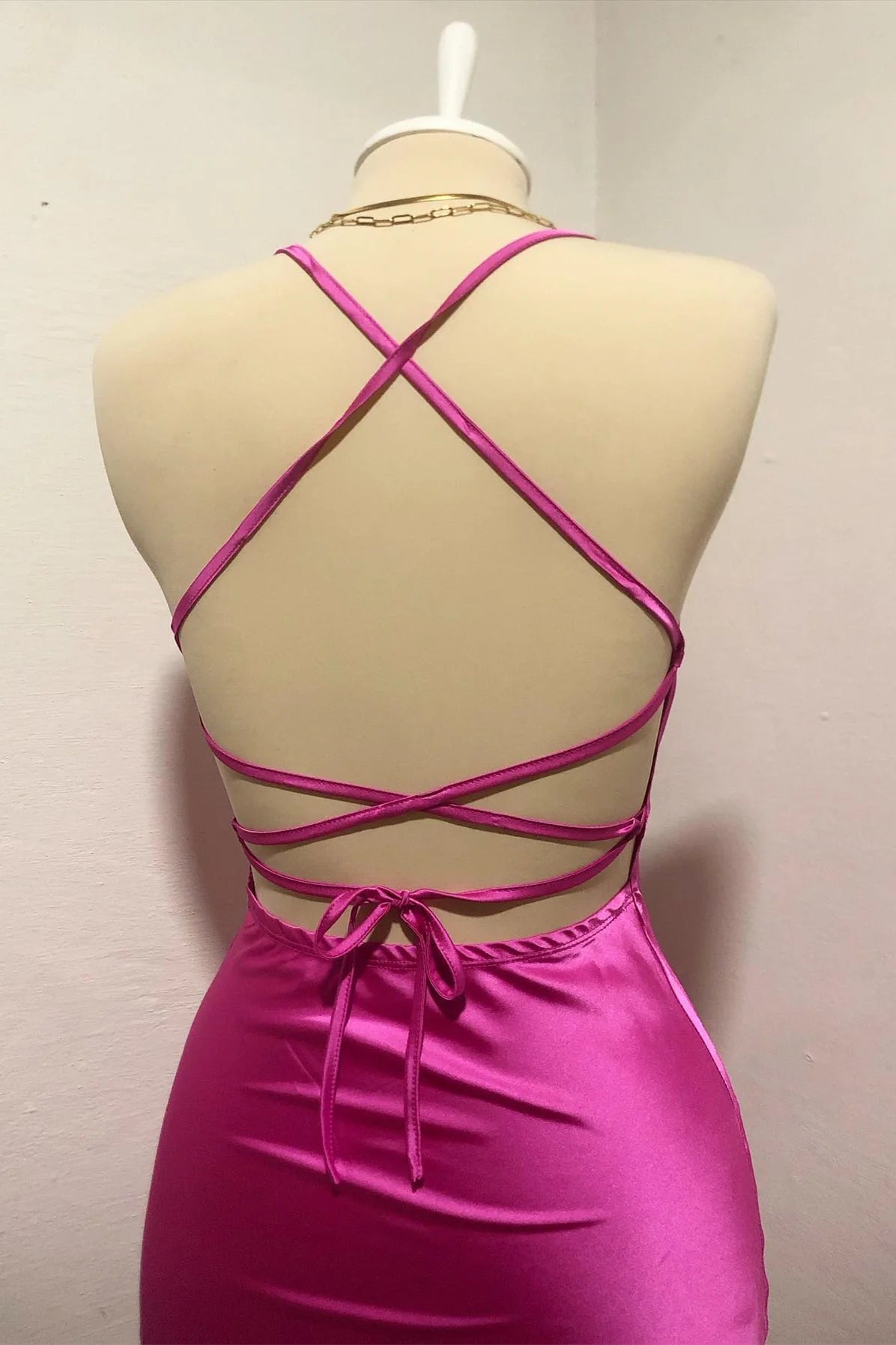 Tighted Red Homecoming Dress Ruched Mermaid Spaghetti Strap