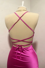 Tighted Red Homecoming Dress Ruched Mermaid Spaghetti Strap