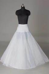 2 Tier Floor Length A-Line Tulle Wedding Petticoats MyChicDress