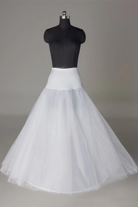 2 Tier Floor Length A-Line Tulle Wedding Petticoats MyChicDress