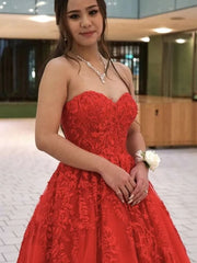 Vestidos de fiesta de encaje rojo cariño baratos 2024 Vestidos de noche formales largos Reino Unido