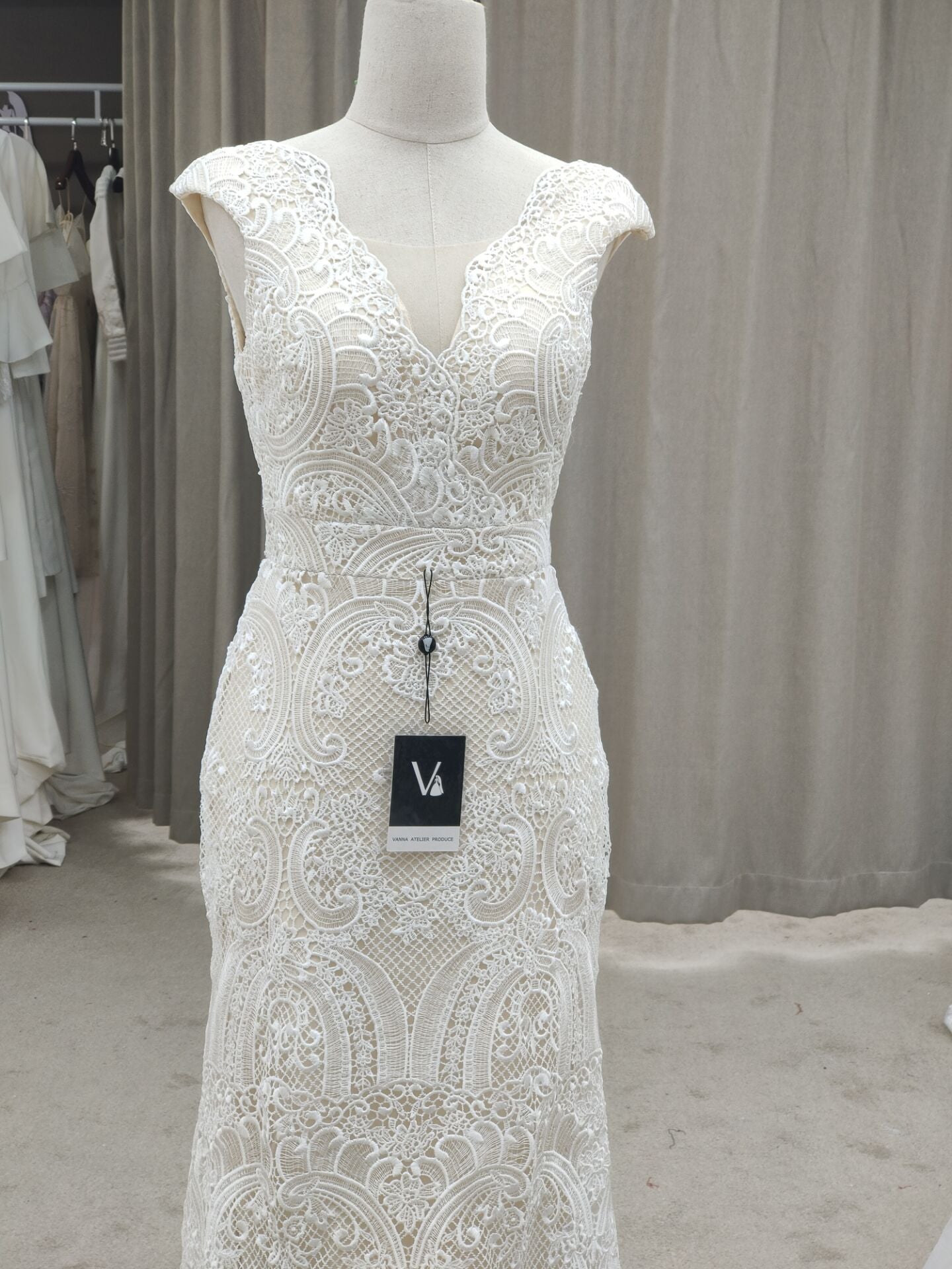 Gorgeous Lace Vintage Boho Wedding Dresses Mermaid Long Bridal Gowns MyChicDress