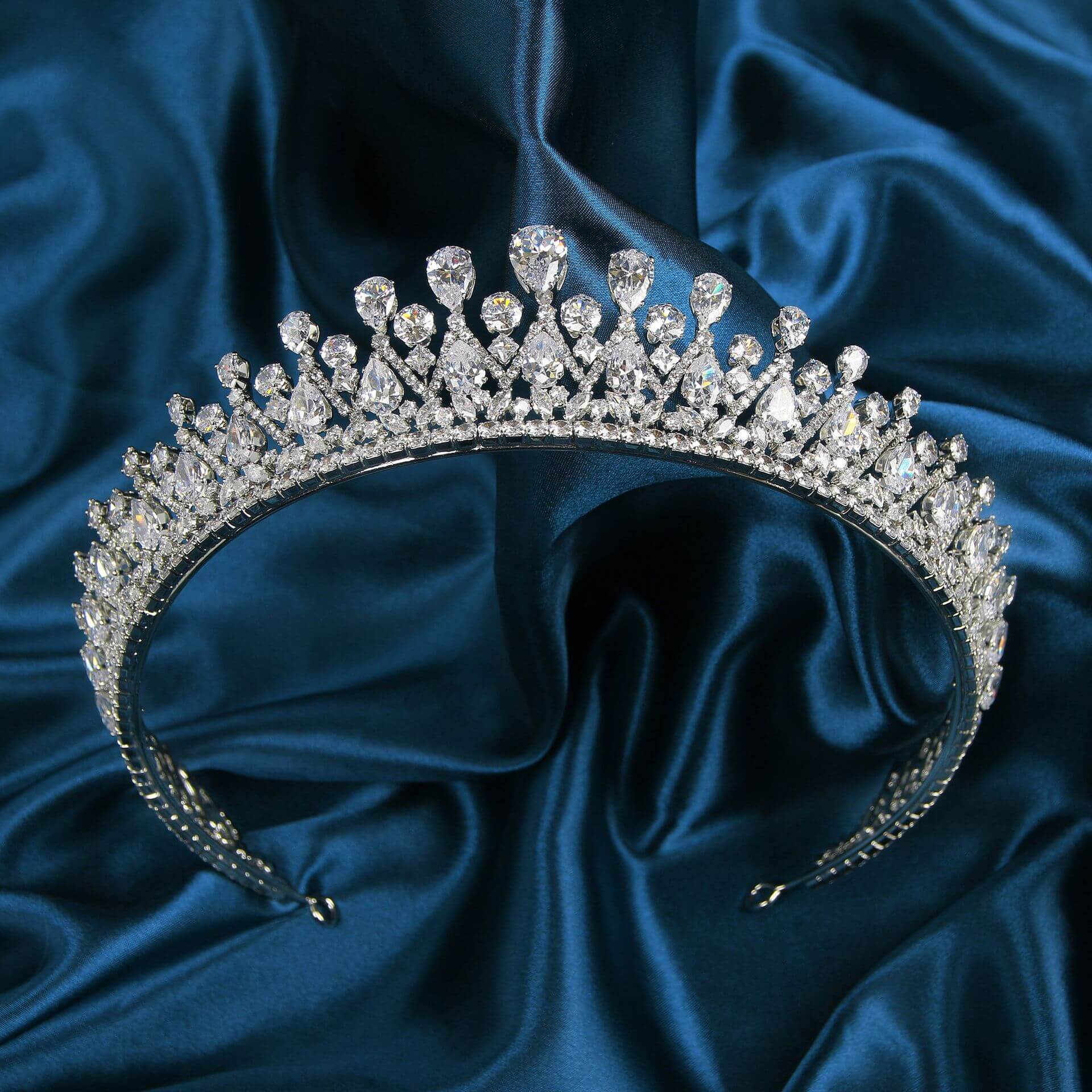 High Quality Rhinestone Wedding Tiaras Crowns Quinceanera Crown MyChicDress