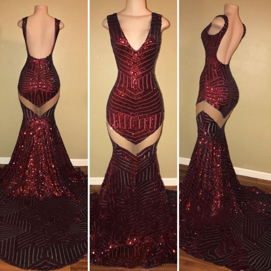 Burgundy Prom Dresses