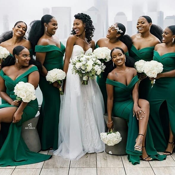 Green Bridesmaid Dresses