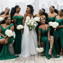 Green Bridesmaid Dresses